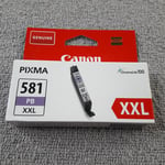 Canon CLI-581XXL Photo Blue Ink Cartridge for Pixma Printers Genuine Original