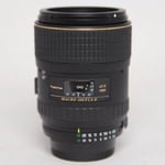 Tokina Used 100mm f/2.8 AT-X M100 AF Pro D Macro Lens Nikon F Mount