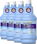 Swiffer WetJet Solution Nettoyante Pour Balai Spray, 5 L (Lot de 4) NEUF