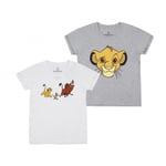 The Lion King Girls T-Shirt (Pack of 2)