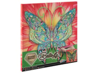 Grafix - Diamond Painting on Canvas Butterfly 30 x 30 cm - (K-260009)