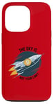 Coque pour iPhone 13 Pro Le ciel n'est pas votre limite Bitcoin Rocket