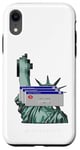 iPhone XR Cool New York City NYC Statue of Liberty USA Flag Design Case