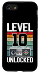 iPhone SE (2020) / 7 / 8 Level 10 Unlocked 10 Year Old Gamers 10th Birthday Gaming Case