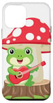 Coque pour iPhone 12 mini Anime Kawaii Musical Frog Mushroom