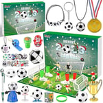 Mike Fotboll Adventskalender Pojkar Flickor 2024 24 Fotbollspresenter Med Fotbollsmedalj Visselpipa 24 Julkalender