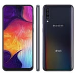 Samsung Galaxy A50 SM-A505F 16,3 cm [6.4] 4 Go 128 Go Double SIM Noir 4000 mAh (Samsung Galaxy A50 - Enterprise Edition - smartphone - dual-SIM - 4G LTE - 128 GB - microSDXC slot - GSM - 6.4 - 2340 x 1080 pixels - Super AMOLED - RAM 4 GB [25 MP fro