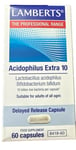 Lamberts Probiotic Acidophilus Extra 10,60 Capsules BBE 08/2026