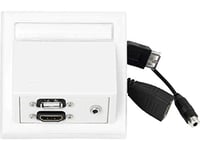 VivoLink wi221260 HDMI + USB à + 3.5 mm – Socket-outlets