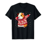 Christmas Guinea Pig Lover Funny Guinea Pig Ugly Christmas T-Shirt