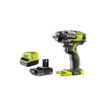 Boulonneuse à chocs RYOBI R18IW7-0 - 18V One+ Brushless - 4 modes - 1 Batterie 2.0Ah - 1 Chargeur rapide