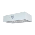 3W LED Solcell Vägglampa - Tegelsten 350lm Litiumbatteri 3.7V 1200mAh 4000K+3000K Vit. - Kulör : CCT (Varm till Kall Vit)