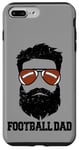 iPhone 7 Plus/8 Plus Football Dad Funny Messy Hair Beard Football Dad Case