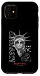 iPhone 11 Cool New York City NYC Statue of Liberty USA Flag Design Case