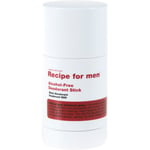 Recipe  for men Deodorant Stick Deodorant 75 ml