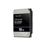 WD Ultrastar DC HC555 - hårddisk - datacenter - 18 TB - SATA 6Gb/s