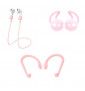 Pack accessoires pour Airpods 2 (Fils + Tour D'oreilles + Accroche Oreilles) Silicone - ROSE