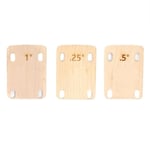 3 st Guitar Neck Shims Elgitarr Ersättningsdelar