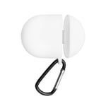 White Silicone Shockproof Earbuds Case Protective Cover for Pixel Buds A Series