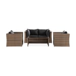 Loungegrupp Comfort Garden Wisconsin Divansoffa 4-sits