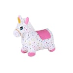 knorr toys® Unicorn hoppedyr, fargerik inkl. luftpumpe