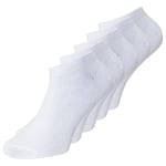 JACK & JONES Mens Jacdongo 5 Pack Noos Socks, White/