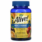 Nature's Way, Alive! Men's Gummy Vitamins, Fruit Flavors, 60 Gummies