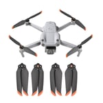 2 paria 7238F vaihdettava potkuri DJI MAVIC AIR 2S:lle Oranssi