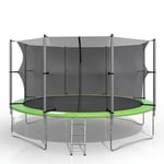 OK-Living Trampoline , Vert, 430 cm