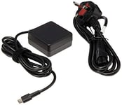 Toshiba - Power adapter - AC 100-240 V - 45 Watt - United Kingdom - black - for Dynabook Toshiba Portégé X30T-E-112