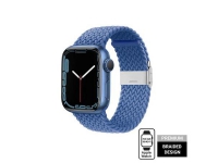 Crong CRG-40WAV-BLU, Band, Smartwatch, Blå, Apple, Watch Series 7/6/3/SE/Nike, Polyester