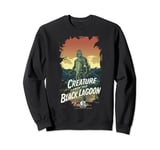 Universal Monsters Creature From The Black Lagoon Dark Frame Sweatshirt