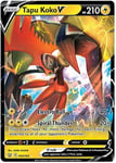 Pokemon Single Card TAPU KOKO V 050/163 Battle Styles
