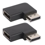 2 kpl Displayport Extender saman näytön näyttö 7680x4320 resoluutio vakaa luotettava ja kompakti kevyt DP-liitin