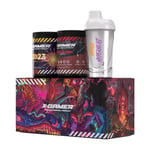 X-Gamer bundle 2XTUBZ + Shaker Energidrikk På boks