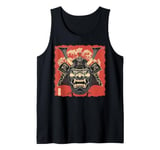 Oni Yokai Devil Mask Japanese Art Samurai Ukiyo-e Tank Top