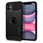 Spigen Rugged Armor coque de protection pour téléphones portables Housse Noir Apple iPhone 11 - Neuf