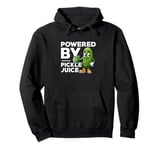 Powered By Pickle Juice Fitness Vegan Cucumber Pullover Hoodie