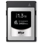 Wise Advanced 1.3TB (3700MB/Sec) Cfexpress Type B Pro Memory Card