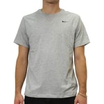 Nike AR6029-063 Dri-FIT Sweatshirt Homme DK Grey Heather/Black Taille XL-T