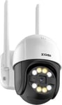 Zosi C289 Wifi 3Mp Pan Tilt Ip66 Utendørs Ip-Kamera + 32 Gb Microsd-Kort