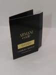 GIORGIO ARMANI EAU DE PARFUM POUR HOMME ARMANI CODE SPRAY 1.2ML - TRAVEL SIZE