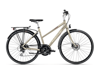 Tunturi TX500 Dam 53 cm Beige Cykel - Hybrid Cykel