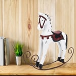 Painted Rocking Horse Creative Rocking Horse Toy For Kid Toddler Birthday