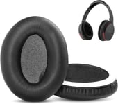 Coussinets de Remplacement Compatible avec August EP735 Active Noise Cancelling Bluetooth v4.1 Headphone Coussinets d'oreille en Cuir protéiné Plus Doux/Mousse à mémoire de Forme(Q1554)