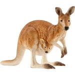 Schleich Vilda djur, Känguru, H: 12 cm, L: 7 cm, B: 3,6 cm, 1st./ 1 st.