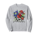 Power Rangers Group Shot Megazord Comic Poster Sweatshirt