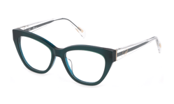 Lunettes de Vue Blumarine VBM810 0874 VERDE PETROLIO 53/17/135 Femme