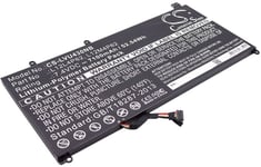 Kompatibelt med Lenovo IdeaPad U330t, 7.4V, 7100 mAh