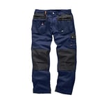 Scruffs Worker Plus Pantalon Homme, Bleu Marine, Size 30/Large